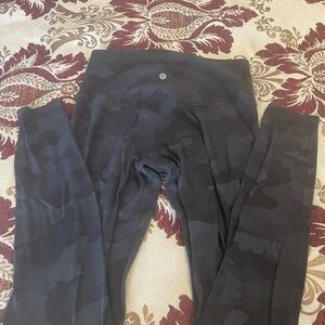Lululemon Black Camo Leggings
